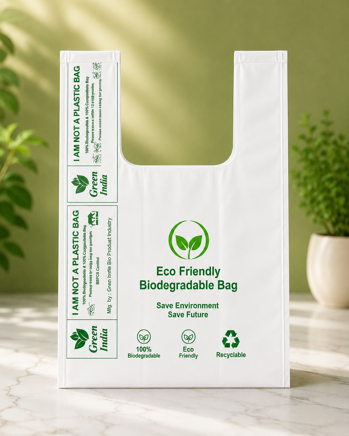 U Cut Carry Bag by Green India Bio